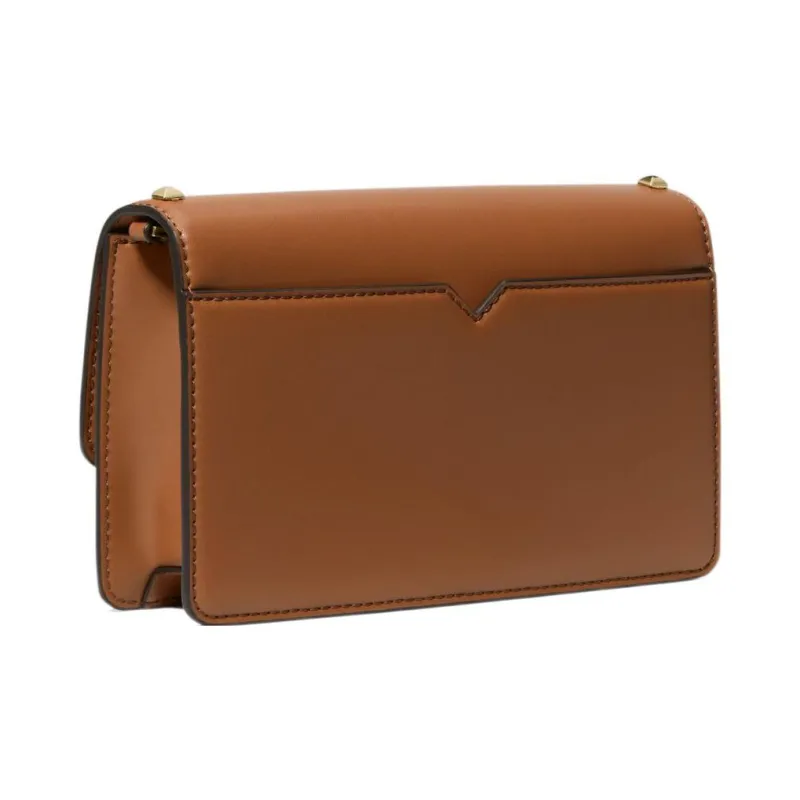 MICHAEL KORS Cece Artificial Leather Envelope Bag, Shoulder Bag, Crossbody Bag Medium Size Women's Brown-3