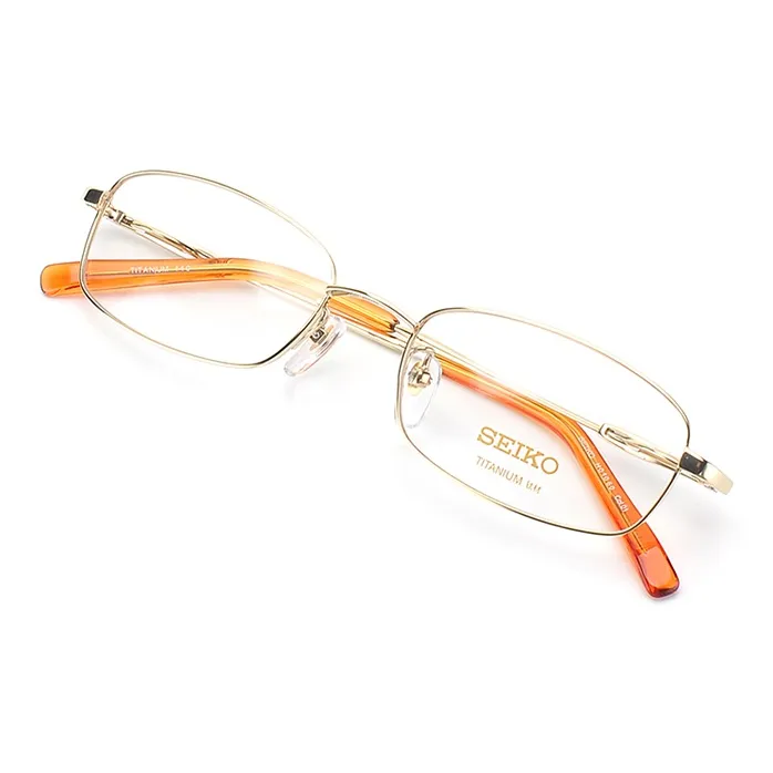 SEIKO Square Eyeglass Frames Unisex-4