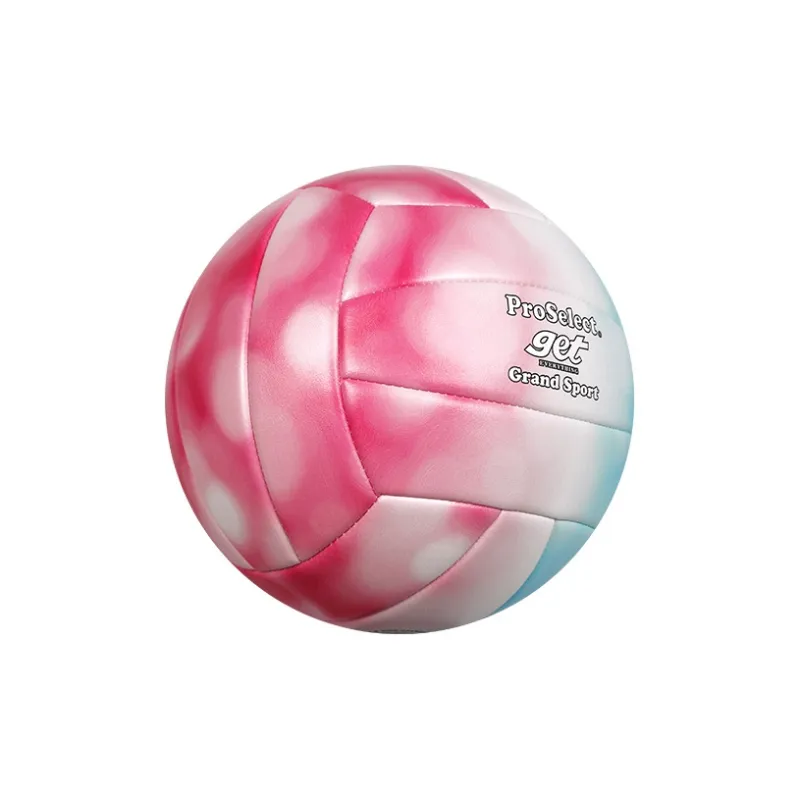 ProSelect PU Size 5 Volleyball Unisex Pink Blue Gradient-4