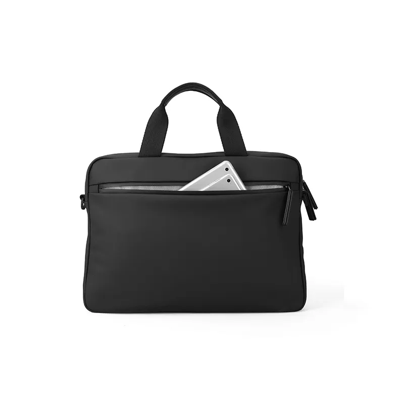 PIERRE CARDIN Fabric Briefcase Large Size Men's Black-2