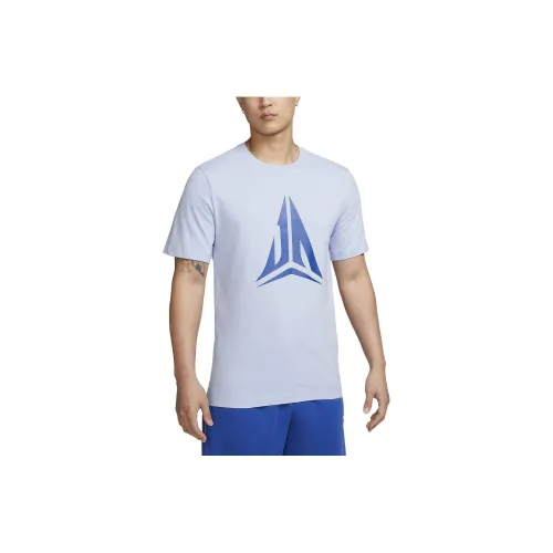 Nike T-Shirts Men Light Blue