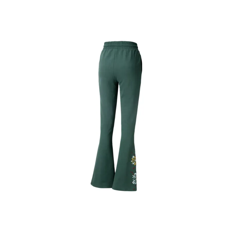 PUMA X Liberty Co-branded SS23 Casual Pants Women's Green-1