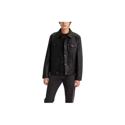 Levis Jackets Men Black