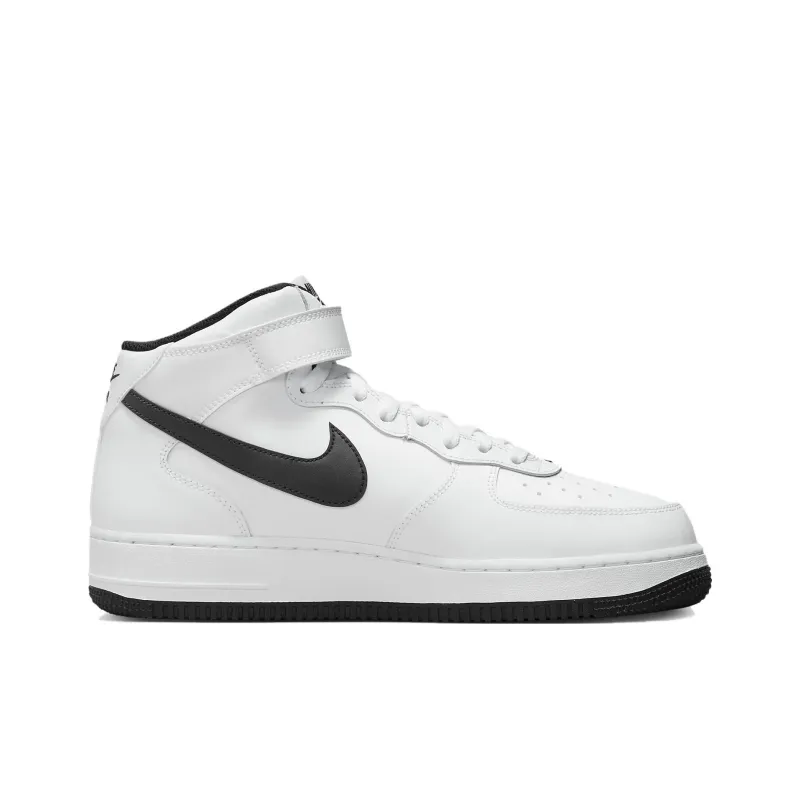 Nike Air Force 1 Mid White Black 2023-1