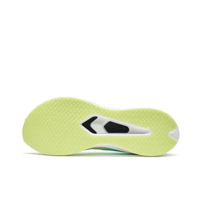 XTEP Two Thousand Kilometers 1.0 Anti Slip Wear Resistant Low Top Long Distance Running Shoes Men's White Green-4