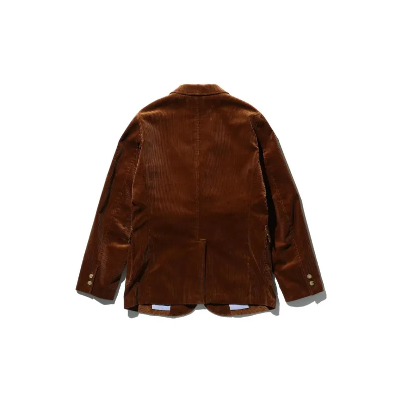 Beams Business Suits Men Gold Brown-1