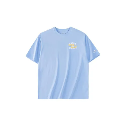 ANTA Life Collection T-Shirts Men Morning Glow Blue