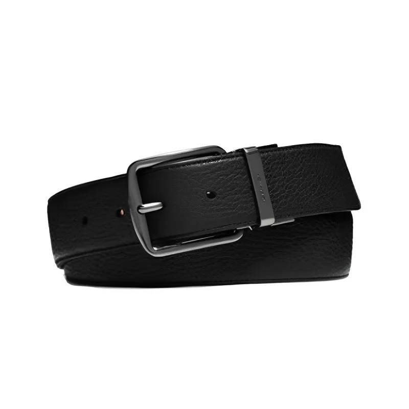 COACH Leather Belts Men Black-0
