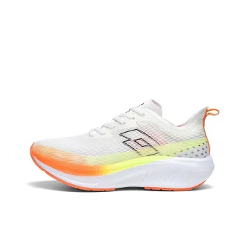 LOTTO Frozen PRO Wear-Resistant Low-Top Running Shoes Men's White 50th Anniversary Edition