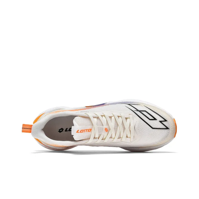 LOTTO Air blast Cushioned Slip Resistant Abrasion Resistant Low Top Running Shoes Men's Ecru-2