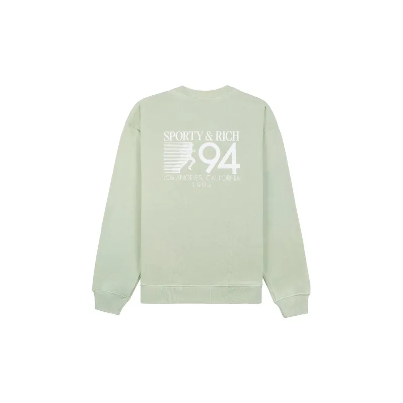 SPORTY & RICH 94 California Cotton Sweatshirt-1
