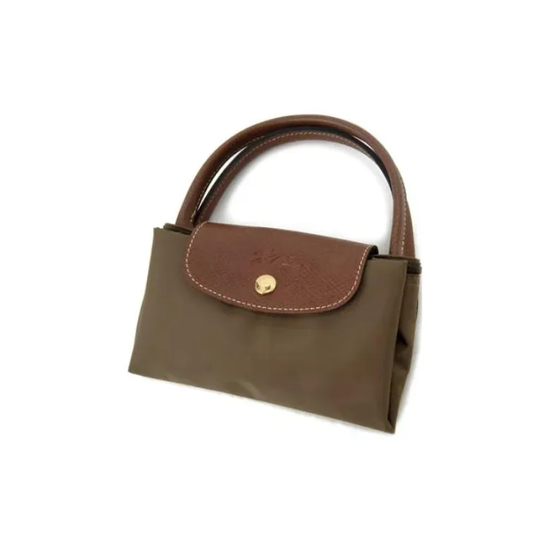 LONGCHAMP Le Pliage Polyamide Tote Bag Shopping Bag Handbag Shoulder Bag Women's Dark Umber-2