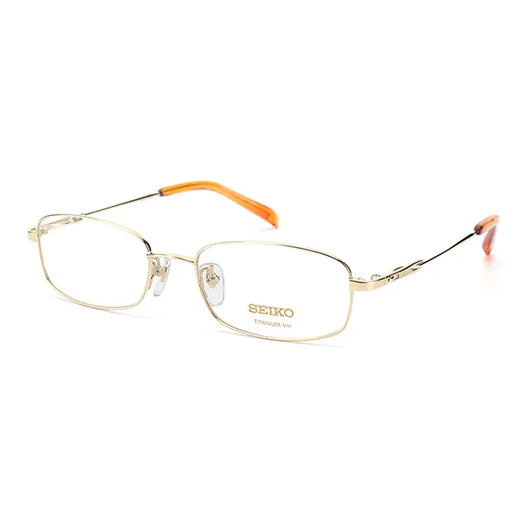 SEIKO Square Eyeglass Frames Unisex-0