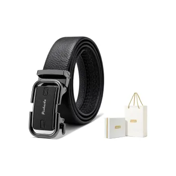 PISHUSHU Leather Belts Men