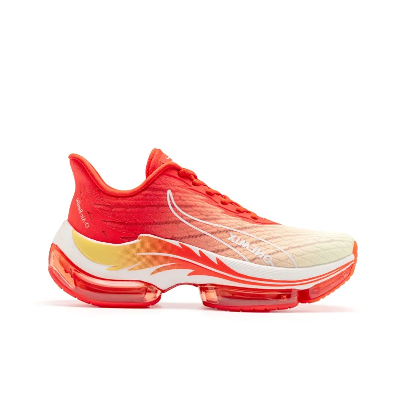 ONEMIX Moisture Wicking Balance Support Lightweight Low Top Training Running Shoes Unisex Brilliant Red-1