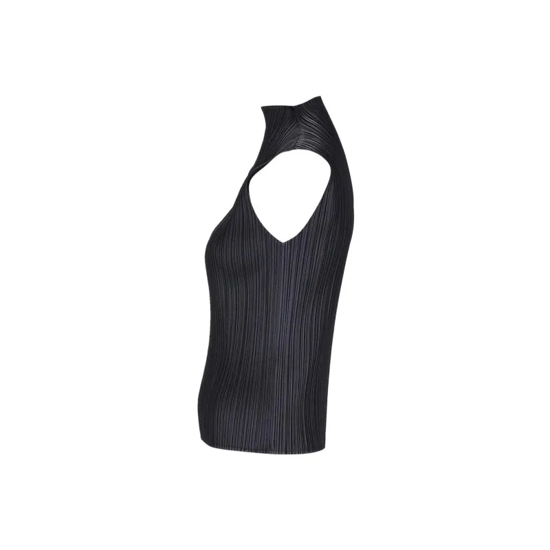 PLEATS PLEASE ISSEY MIYAKE T Shirt Women's Black-2