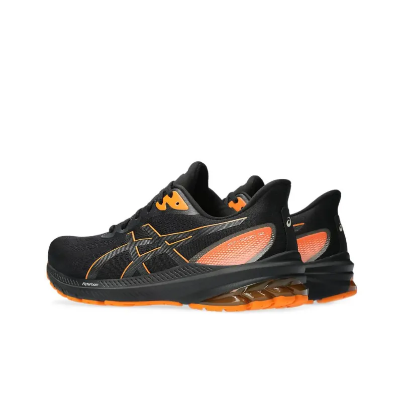 Asics GT 1000 12 Gore Tex Black Bright Orange-3
