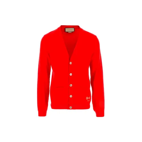 GUCCI Sweaters Men Red