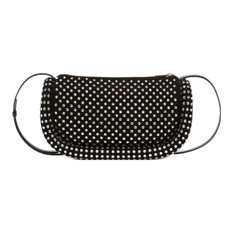 JW Anderson Bumper 12 Crystal embellished Crossbody Bag-0