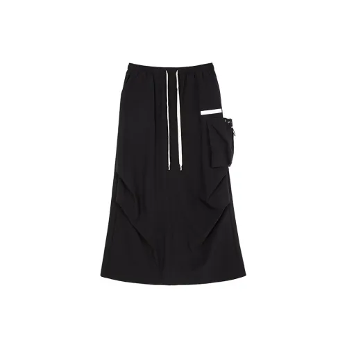 PLUSONEONE+ Casual Long Skirts Women's