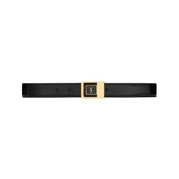SAINT LAURENT La 66 Buckle Belt