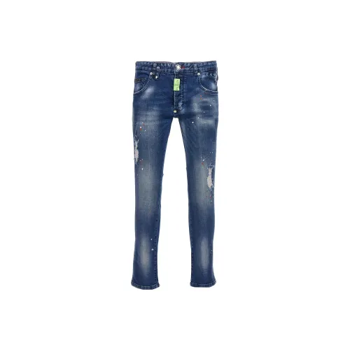 PHILIPP PLEIN Jeans Men Blue