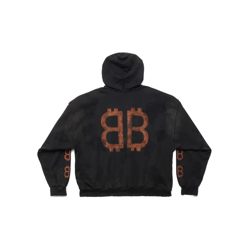 Balenciaga Crypto Medium Fit Hoodie-1