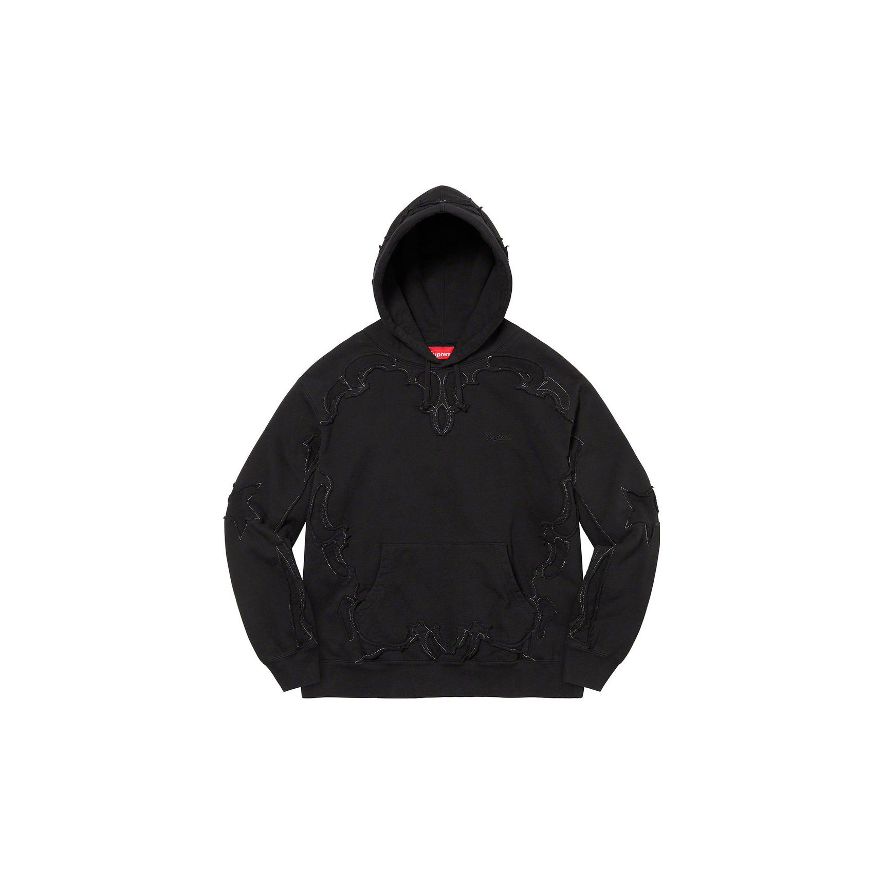 Supreme Bleached Hooded Sweatshirt - POIZON