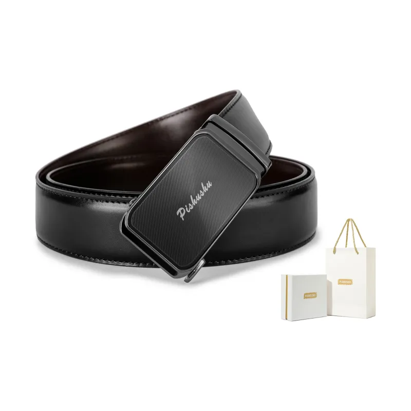 PISHUSHU Leather Belts Men-10