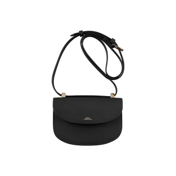 A.P.C Genève Calfskin Crossbody Bag Shoulder Bag Women's Black