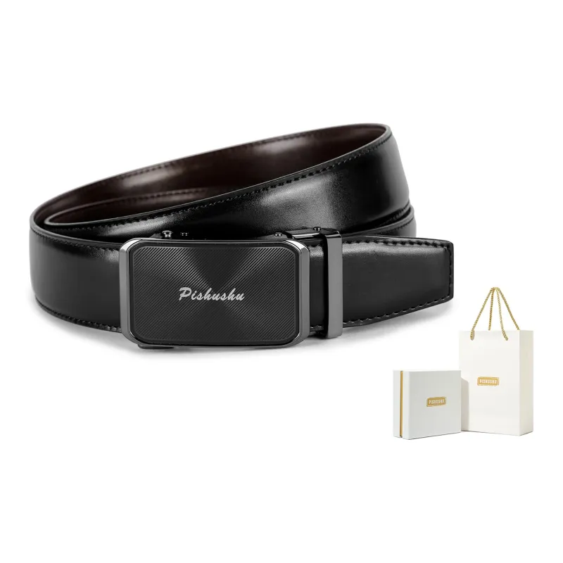 PISHUSHU Leather Belts Men-11