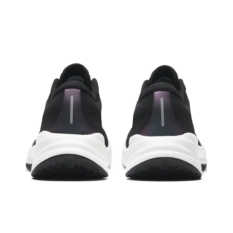 Anta Slip Resistant, Abrasion Resistant, Breathable Low Top Running Shoes Men's Black-3