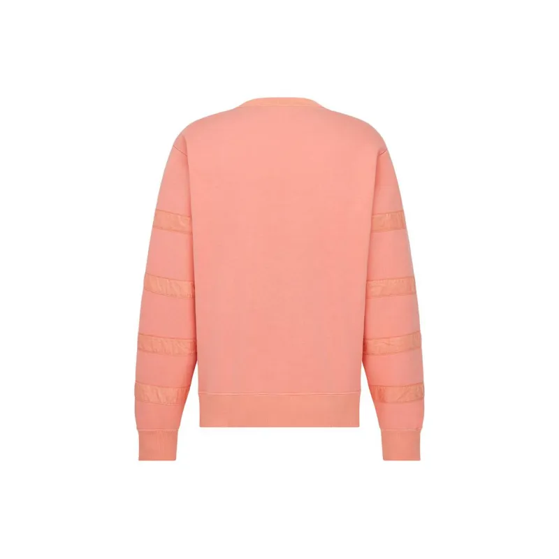 DIOR Oblique Striped Crewneck Sweatshirt-1