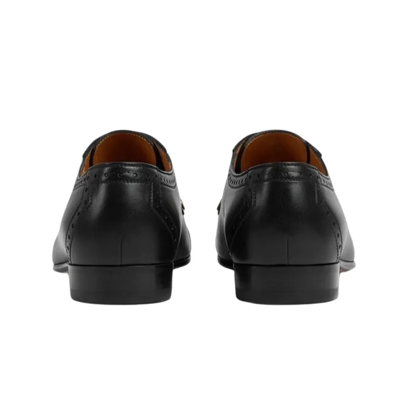 GUCCI Men's Casual Shoes Men Low Top Black-4