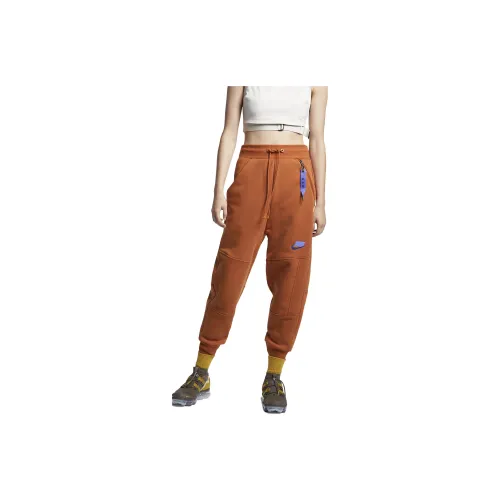 Nike Knitted Sweatpants Women's Dark Brown