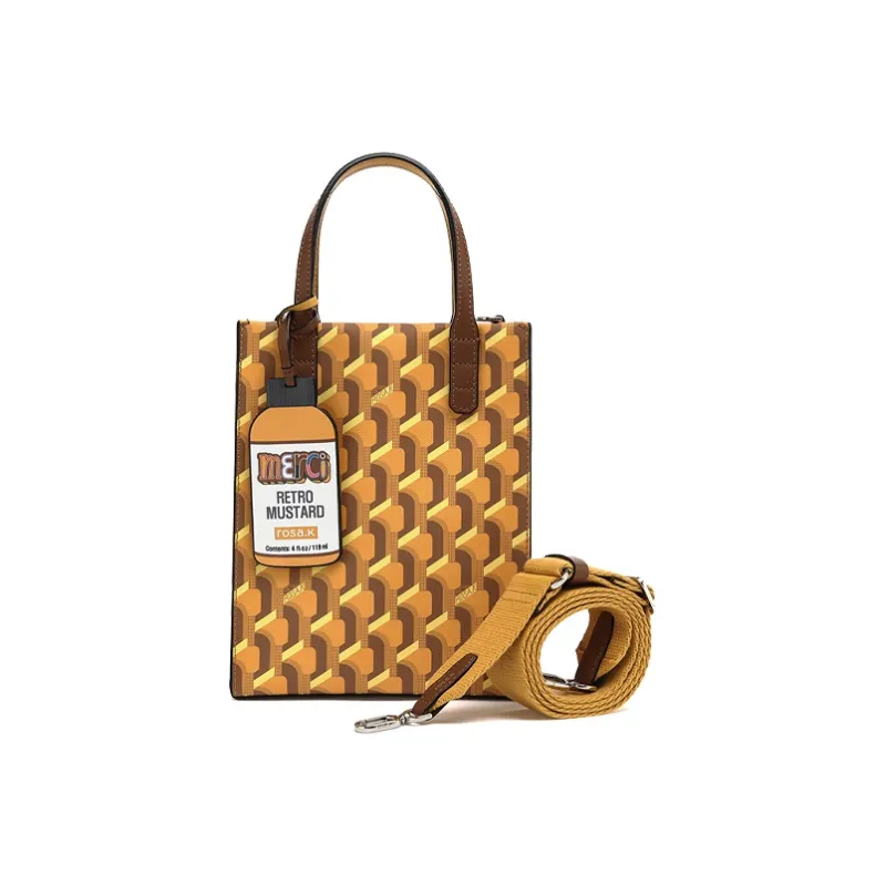 ROSA.K PVC Handbag, Shoulder Bag, Crossbody Bag Small Size Unisex-5