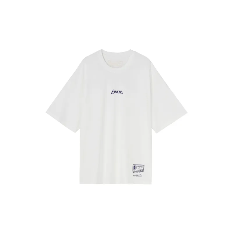 Mitchell & Ness T Shirt Unisex White-1