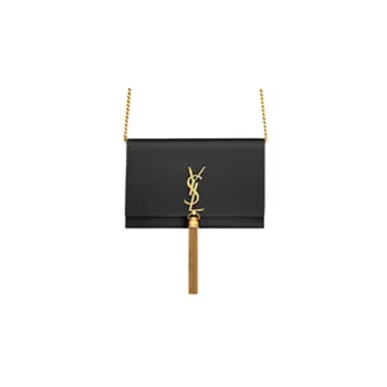 SAINT LAURENT KATE Polyamide Handbag Shoulder Bag Crossbody Bag Wallets Women's Black
