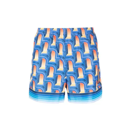 CASABLANCA Casual Shorts Men Blue