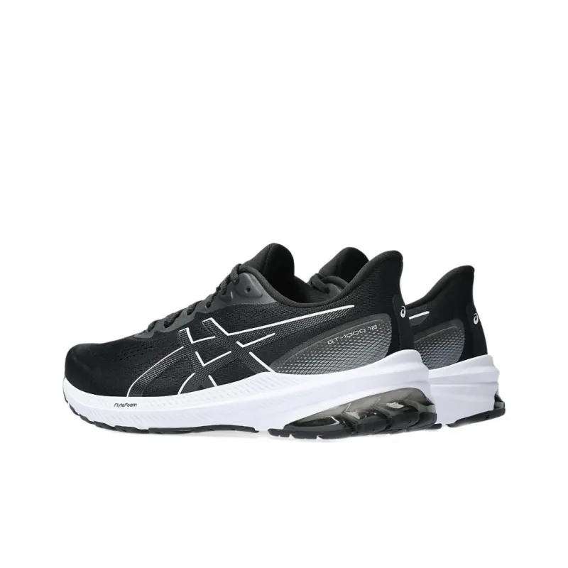 Asics GT 1000 12 Wide 'Black White' Women's-3