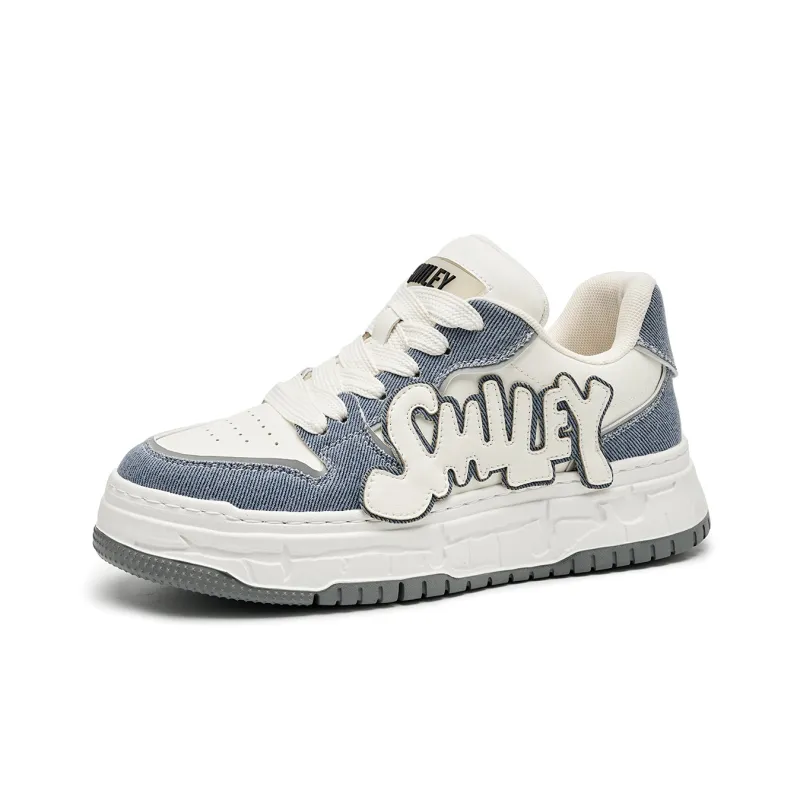 SMILEY Stylish Skateboarding Shoes Men's-6