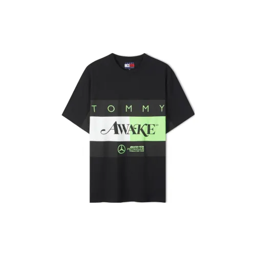 Tommy Hilfiger Mercedes-AMG F1 X Awake NY Co-brand T-Shirts Unisex Black