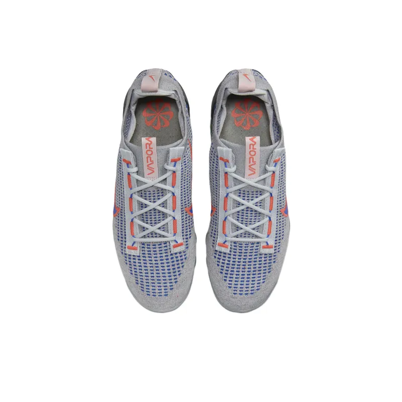 Nike Air VaporMax 2021 Flyknit Wolf Grey Medium Blue-3