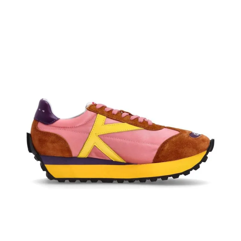 KENZO Takayama Kenji Slip-Resistant Low-Top Sports Casual Shoes Women's Pink Brown Yellow-1