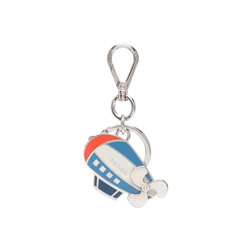 PRADA Keychains Men Silver-0