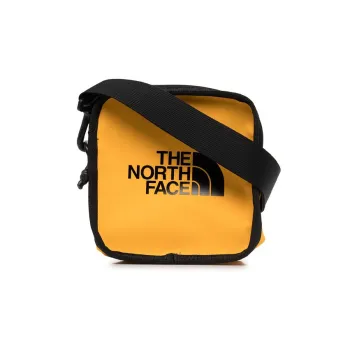 THE NORTH FACE Nylon Shoulder Bag, Crossbody Bag Regular Men's Yellow