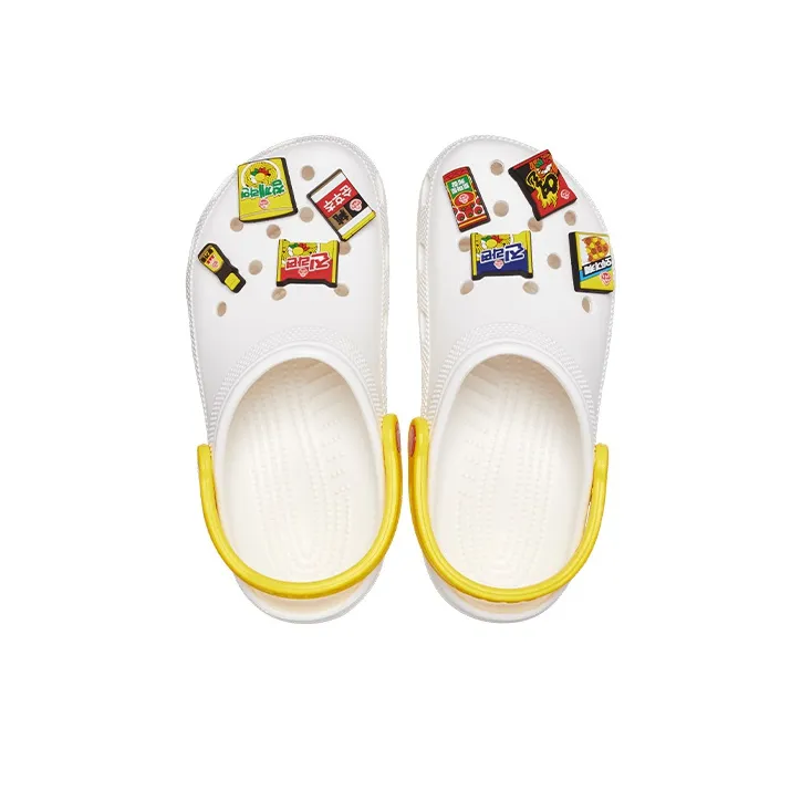 Crocs Classic X Ottogi Clog 'White Yellow'-3