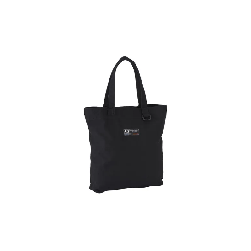 Under Armour Canvas Tote Bag, Shopping Bag, Canvas Bag, One Shoulder Handbag Regular Unisex Black-0
