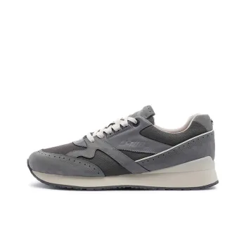LI NING 1990 Classic Collection Anti Slip Wear Resistant Low Top Casual Shoes Men's Tile Gray