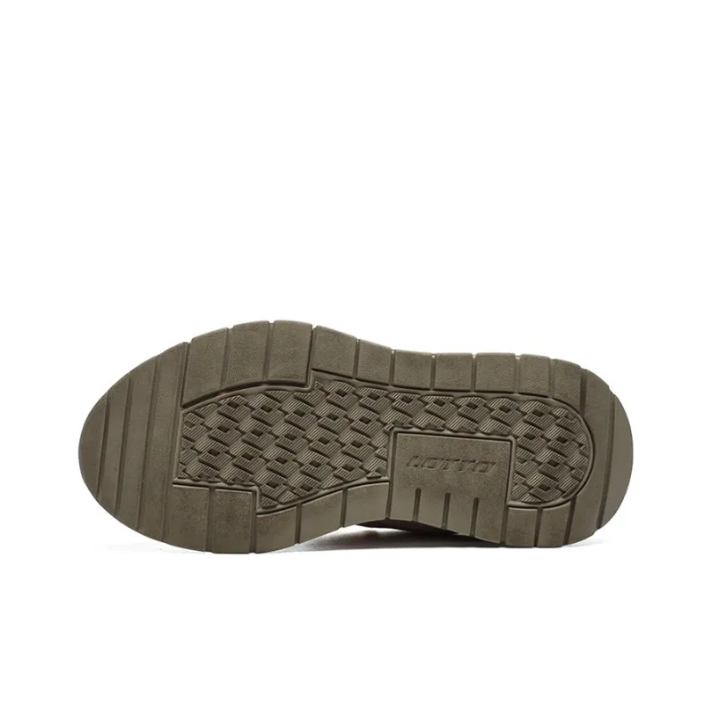 LOTTO Thundercloud Cushioning Anti Slip And Wear Resistant Low Top Casual Shoes Women's Dark Beige-4